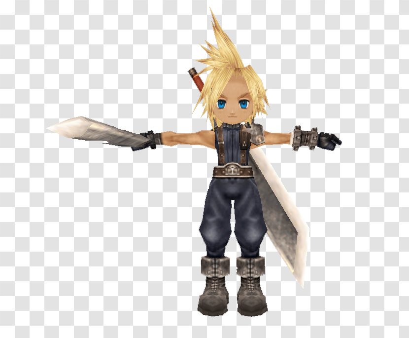 Cloud Strife Action & Toy Figures Wiki Figurine International Space Station - Frame Transparent PNG