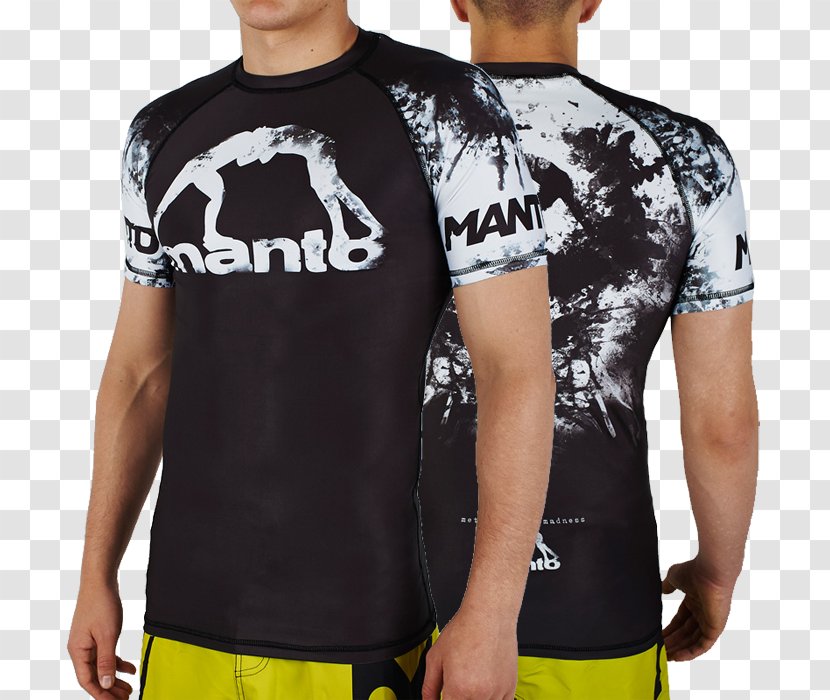 T-shirt Sleeve Rash Guard Shoulder Product - Shirt Transparent PNG