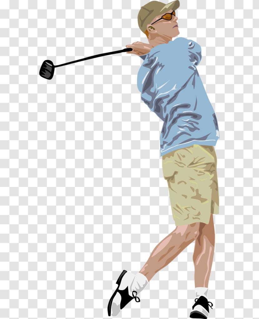 Golf Course Ball Joke Cartoon - Standing - Golfer Transparent PNG