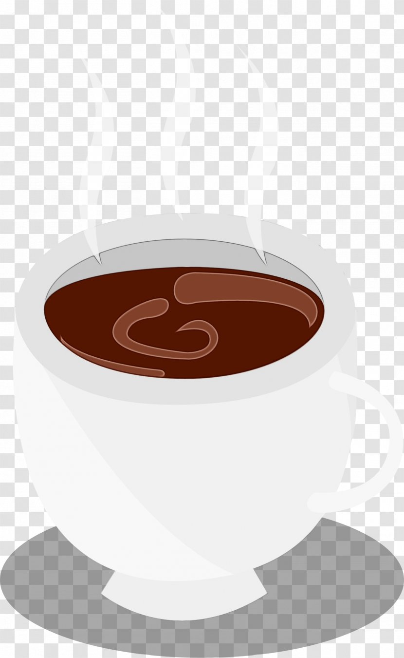 Coffee Cup - Cream Chocolate Pudding Transparent PNG