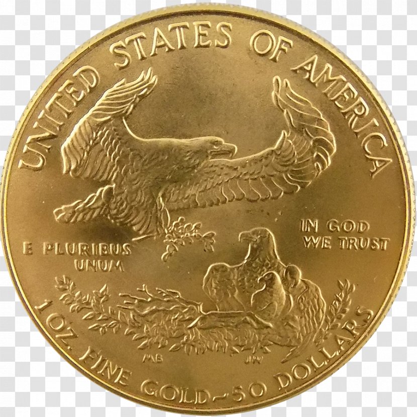 Bronze Medal Gold Quarter - Coins Usa Transparent PNG