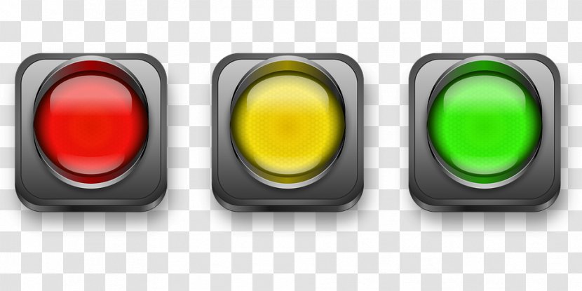 Traffic Light - Gratis - Automotive Lighting Transparent PNG