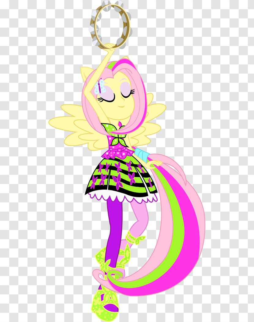 Fluttershy Twilight Sparkle Applejack Pinkie Pie Rainbow Dash - Rarity - Mythical Creature Transparent PNG