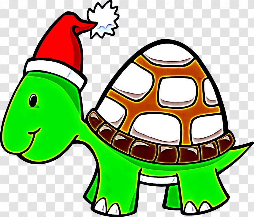Green Clip Art Turtle Tortoise Reptile - Fictional Character Transparent PNG