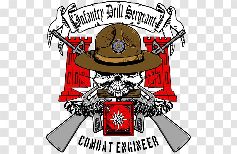 Logo Illustration Font Battalion Brand - Drill Sergeant Transparent PNG