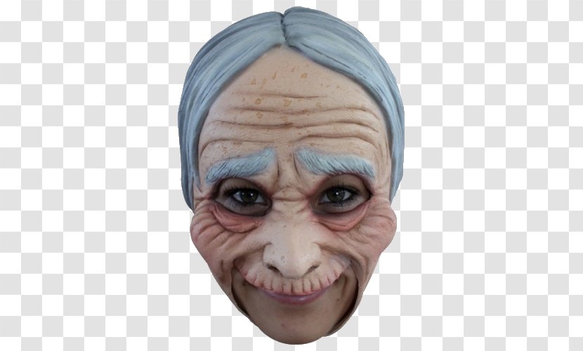 Latex Mask Halloween Costume Woman Transparent PNG