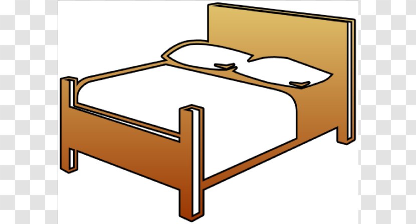 Bed Frame Bedroom Clip Art - Bedmaking - Cliparts Transparent PNG