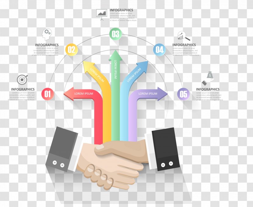 Vector Handshake Business Cooperation - Logo Transparent PNG