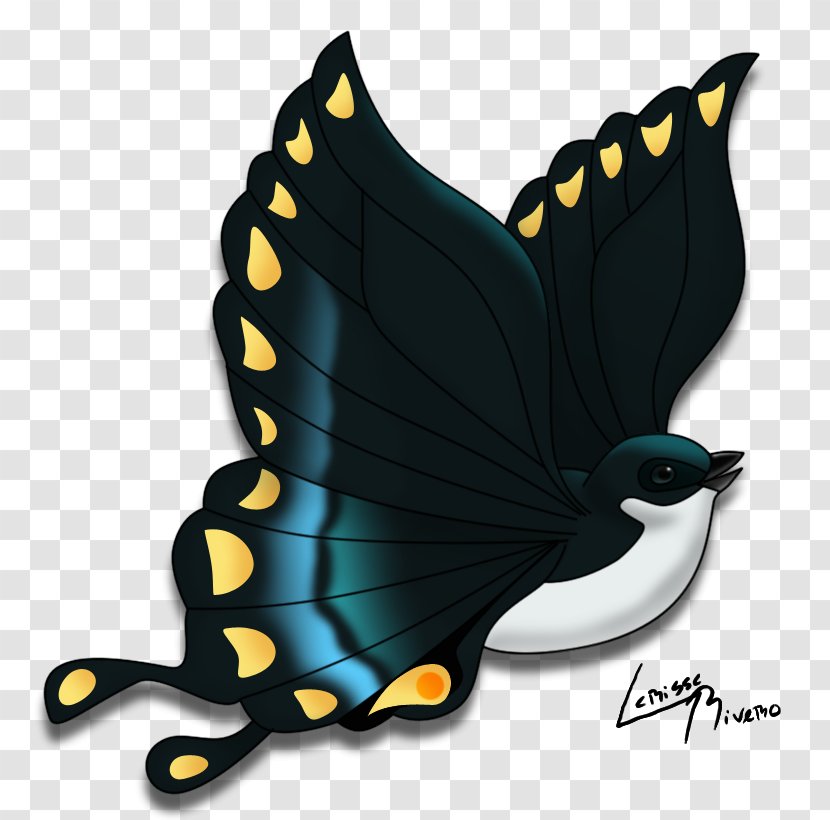 Brush-footed Butterflies Art Swallowtail Butterfly - Fauna - SwallowTail Transparent PNG