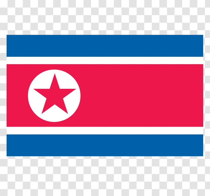 Flag Of North Korea South - Area Transparent PNG