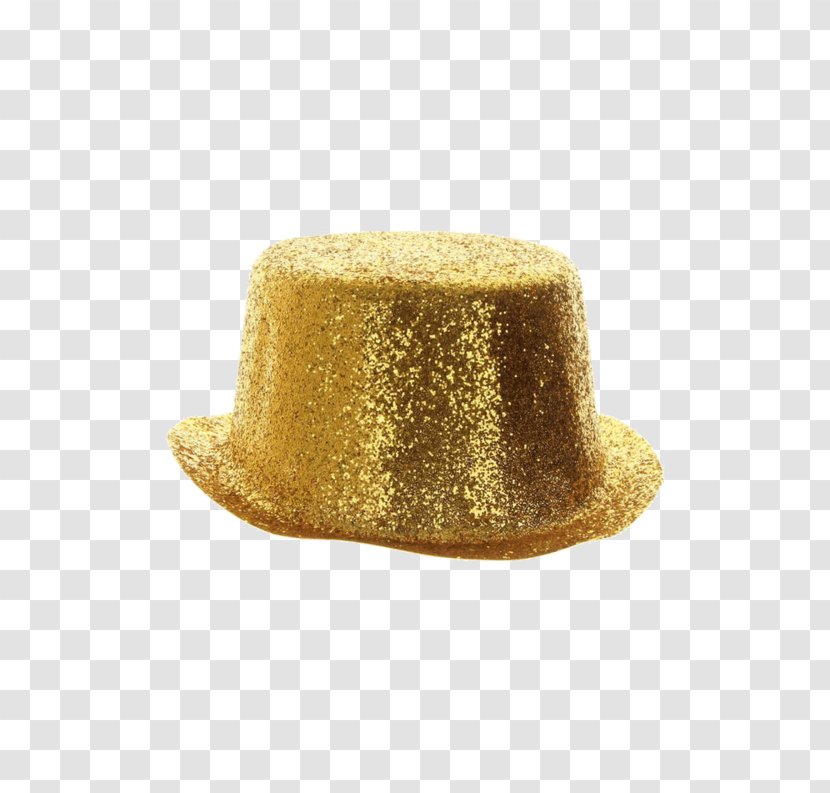 Fedora - Headgear - Golden Hat Transparent PNG