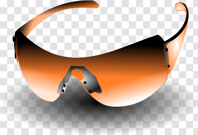 Sunglasses Clip Art - Retro Style - Glasses Transparent PNG