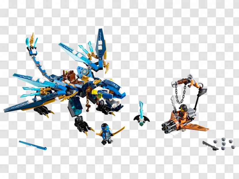 LEGO 70602 NINJAGO Jay's Elemental Dragon 2260 Ice Attack 70593 The Green NRG 30422 Kai's Mini - Cartoon - Toy Transparent PNG