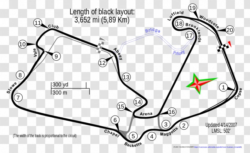 British Grand Prix Formula 1 Circuit Gilles Villeneuve Race Track 2013 6 Hours Of Silverstone - Diagram Transparent PNG