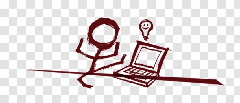 Laptop Computer - Brush Creative People Transparent PNG