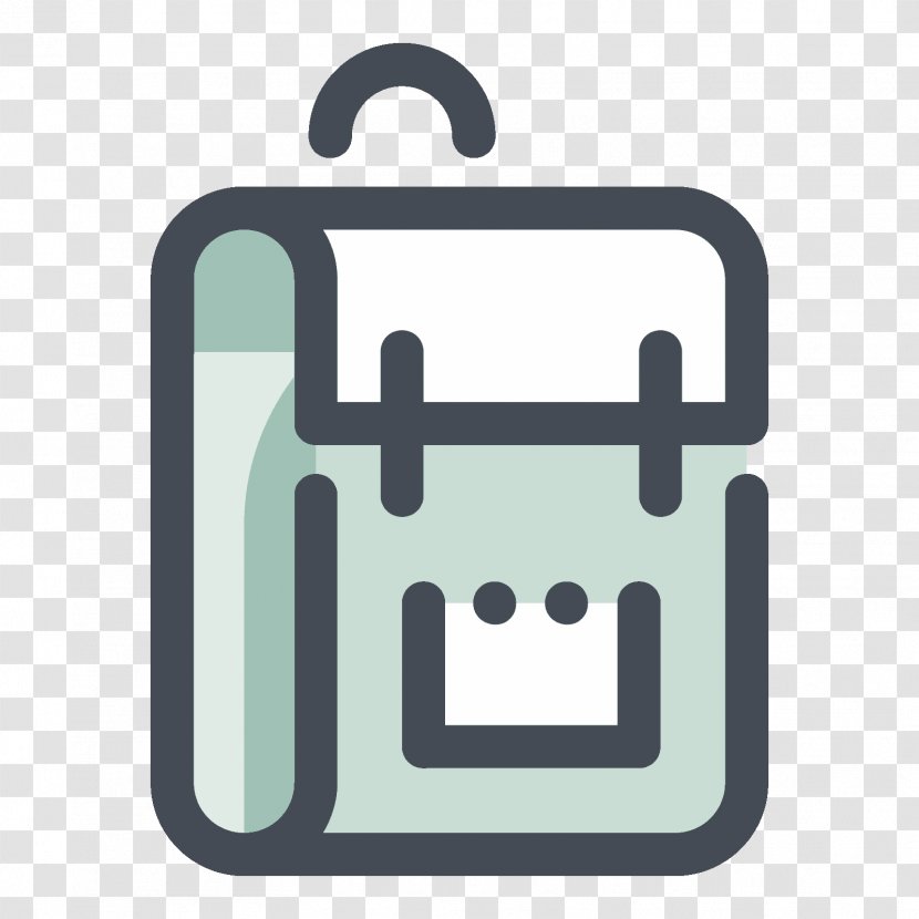 Font - Iconscout - Backpack Transparent PNG