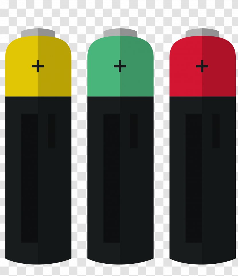 Battery Animation - Cartoon - Vector Color Transparent PNG