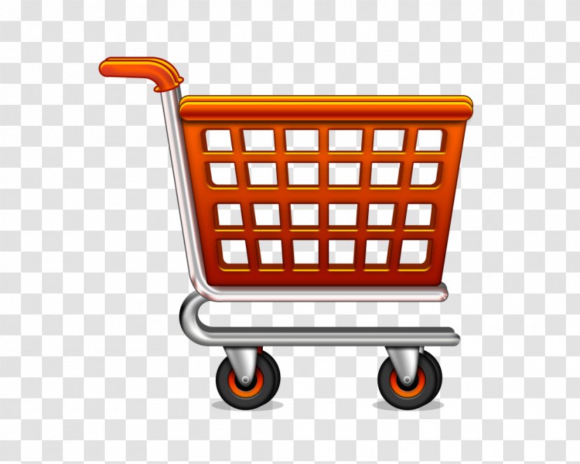 Shopping Cart Online Icon - Red Transparent PNG