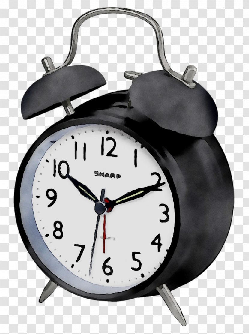 Alarm Clocks Clip Art Bedside Tables - Clock - Sharp Twinbell Quartz Analog Transparent PNG