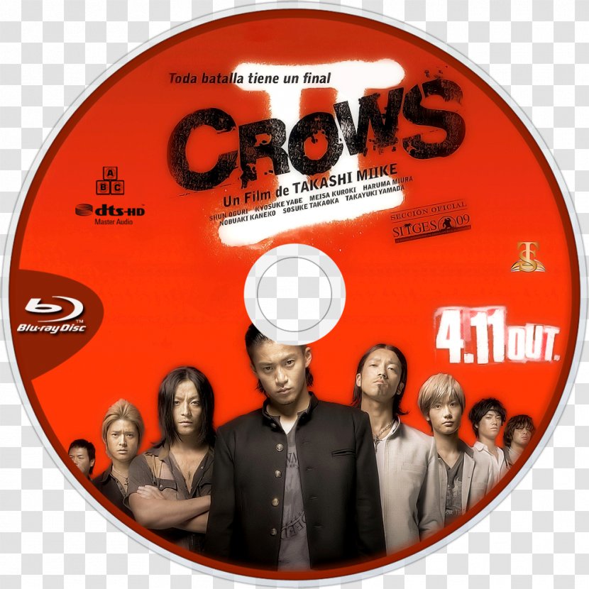 DVD Brand STXE6FIN GR EUR Crows Zero 2 - Film Series - Crow Transparent PNG