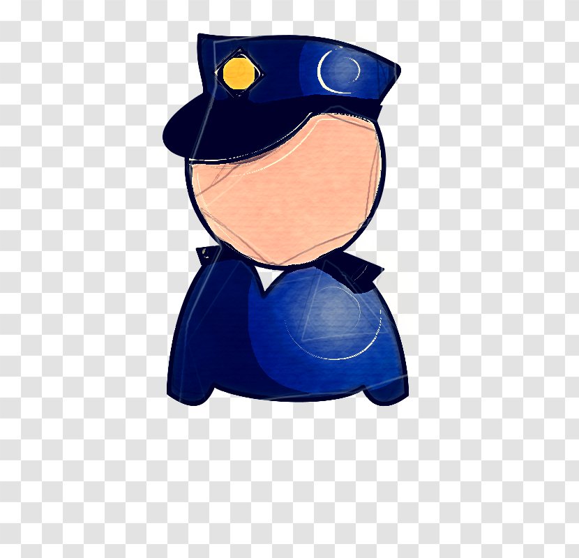 Cartoon Blue Clip Art Fictional Character Transparent PNG