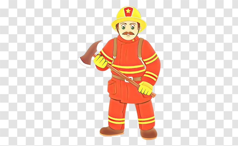 Firefighter - Cartoon - Toy Transparent PNG