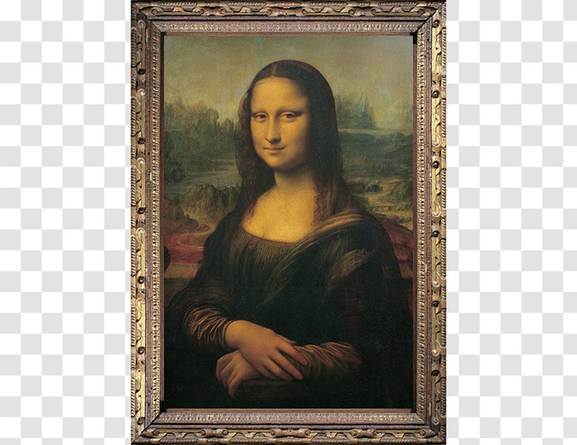 Mona Lisa Renaissance The Last Supper Musée Du Louvre Vitruvian Man - Artist - Painting Transparent PNG