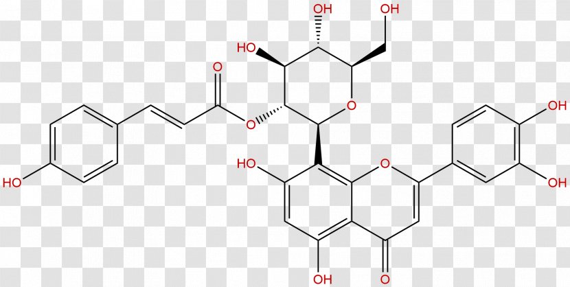 Apigenin Luteolin-7-O-glucuronide Flavones - Silhouette - Phytochemicals Transparent PNG