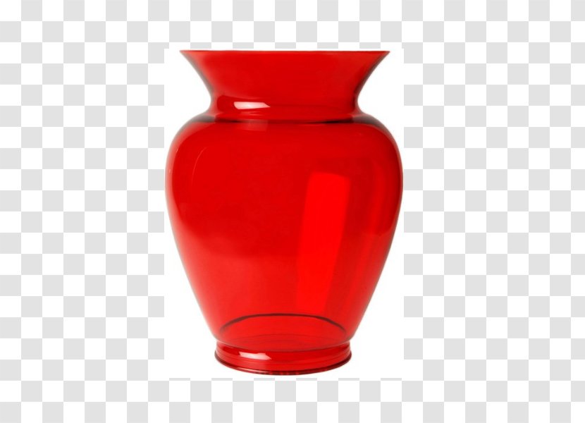 Vase Kartell Red Color Transparent PNG