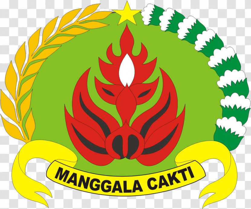 Indonesian Tadulako 132 Military Resort Command Subregional Logo - Tree - KIRANA Transparent PNG