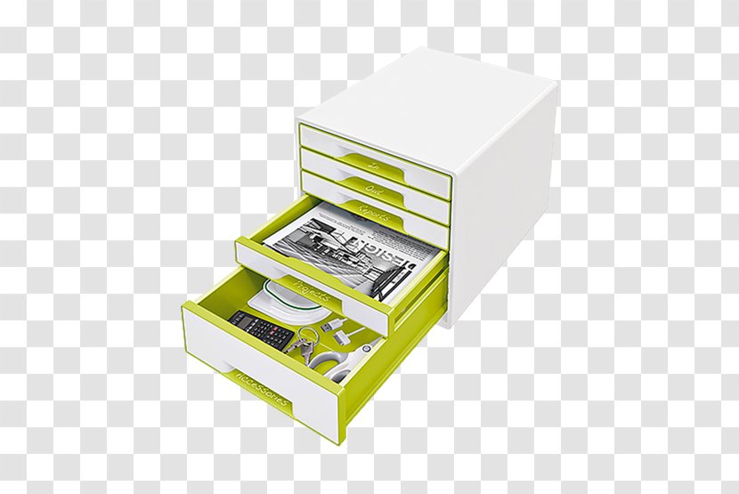 Drawer Esselte Leitz GmbH & Co KG Paper Desk File Cabinets - Gmbh Kg - Box Transparent PNG