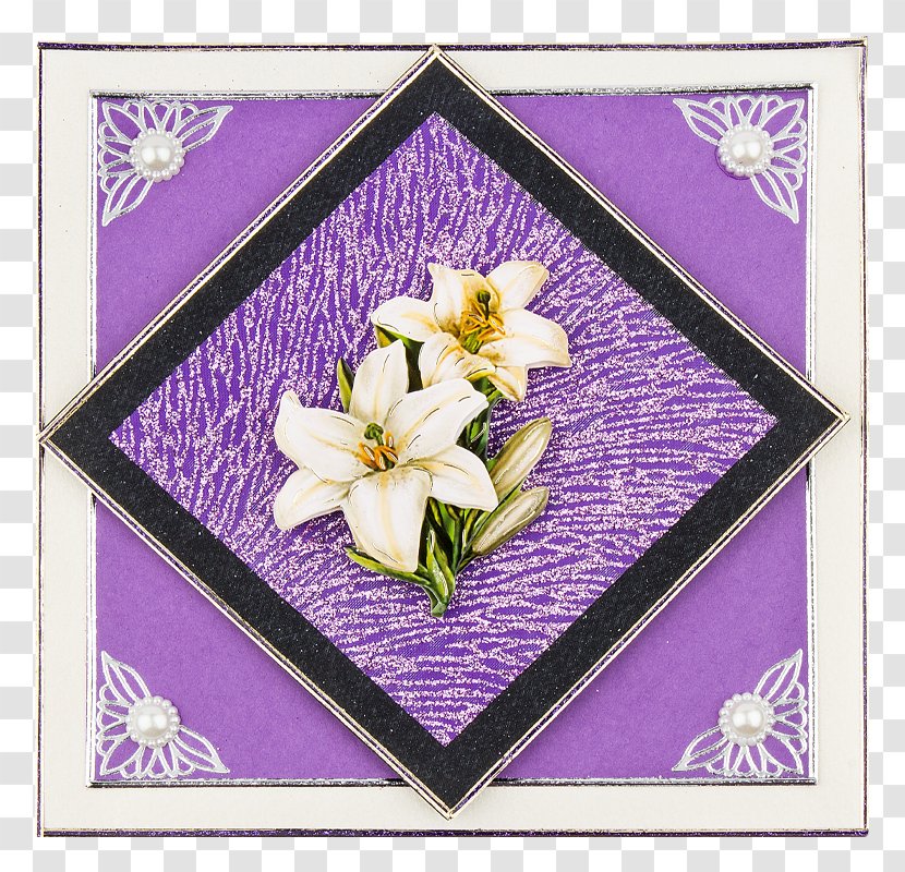 Floral Design Violet Picture Frames Petal - Dekoration Transparent PNG