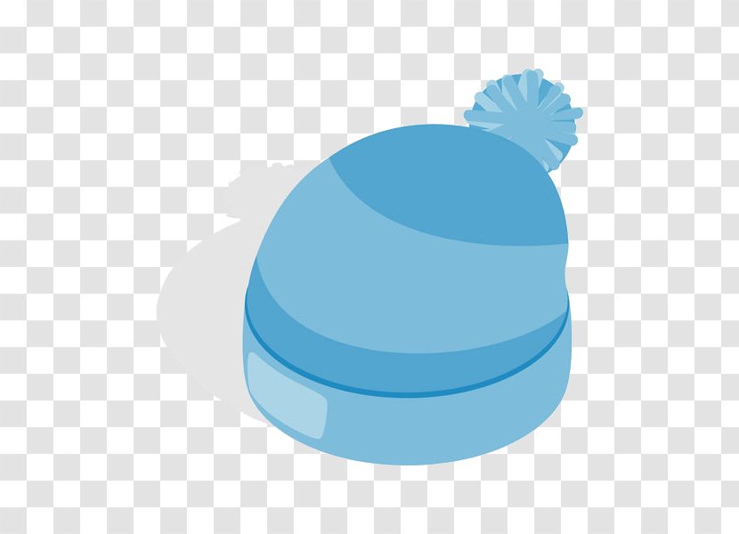 Cap Hat Icon - Blue With Broad Stripes Transparent PNG