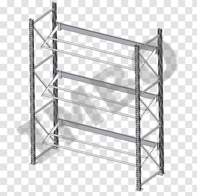 Shelf Steel Angle - Pallet Racking Transparent PNG