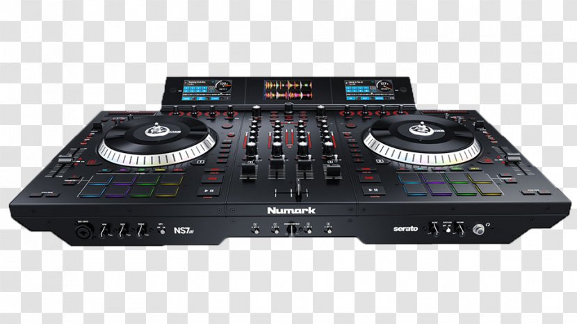 DJ Controller Audio Mixers Numark Industries Disc Jockey - Silhouette - Dj With Turntable Transparent PNG