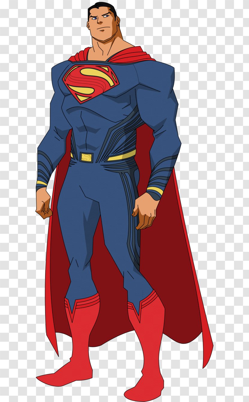 Batman V Superman: Dawn Of Justice Superboy DeviantArt - Electric Blue - Superman Transparent PNG