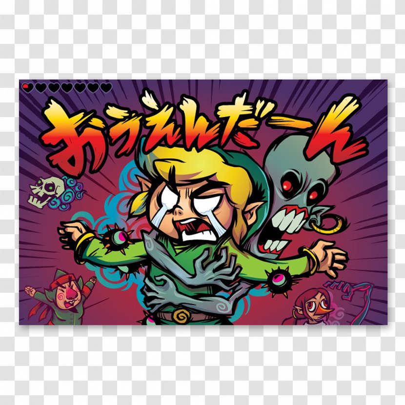 The Legend Of Zelda: Wind Waker Link ReDead Majora's Mask Universe Zelda - Character - Cheer Squad Transparent PNG