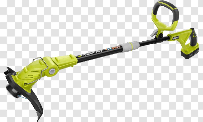 String Trimmer W/o Battery 18 V Ryobi One+ The Home Depot Edger Lawn - Tool Transparent PNG