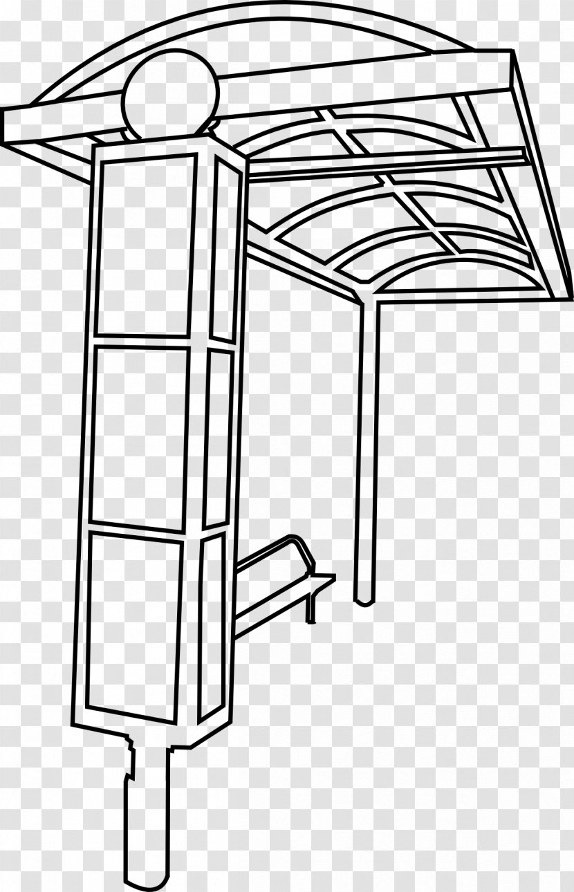 Bus Stop Drawing Clip Art - Shoe - Station Transparent PNG