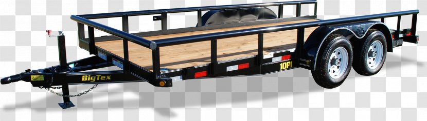 Big Tex Trailers Utility Trailer Manufacturing Company Heavy Machinery - Car Carrier - Burrows Transparent PNG