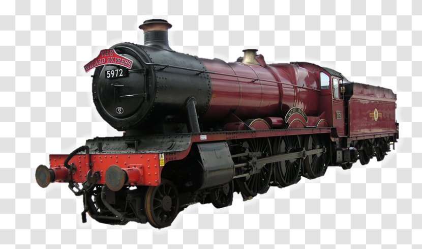 Train Doncaster Works Steam Locomotive GWR 4900 Class 5972 Olton Hall - Great Western Railway - Hogwarts Express Transparent PNG