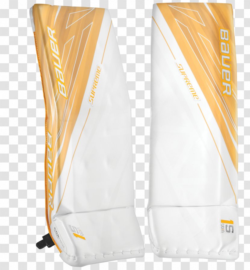 Bauer Hockey Goaltender Pads Ice Equipment - Breakaway Transparent PNG