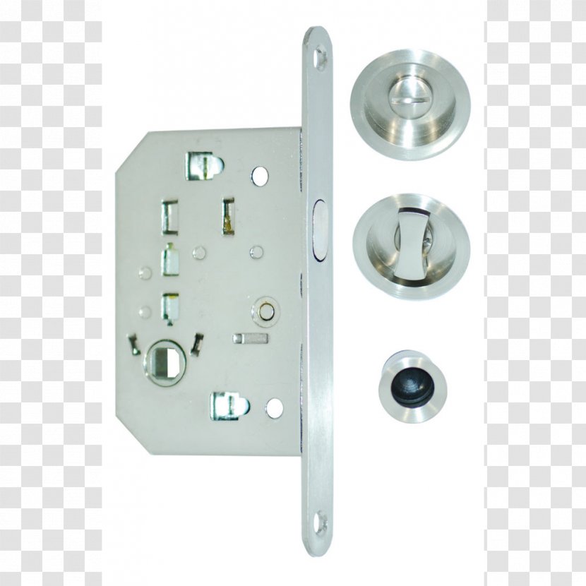 Lock Door Handle Sliding Stainless Steel Transparent PNG