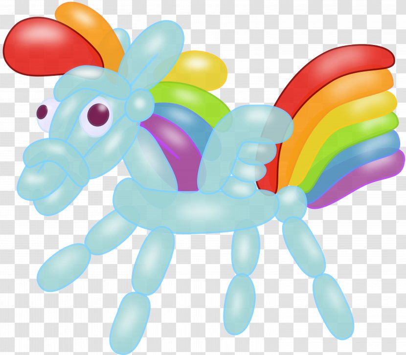 Balloon Dog Rainbow Dash Toy Modelling - Baby Toys - BALLOM Transparent PNG