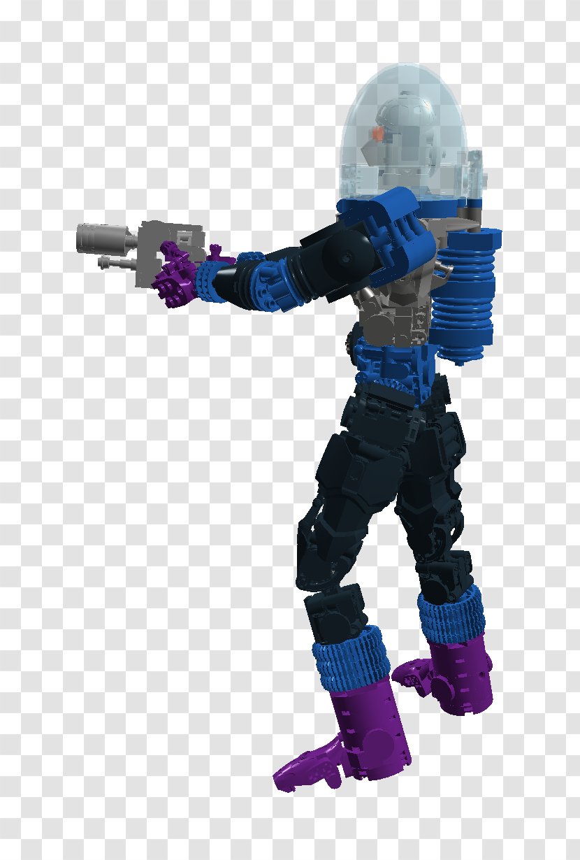 Cobalt Blue Action & Toy Figures - Mr Freeze Transparent PNG