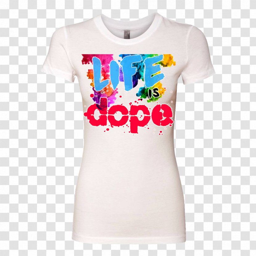 T-shirt Hoodie Clothing Sleeveless Shirt - Top Transparent PNG