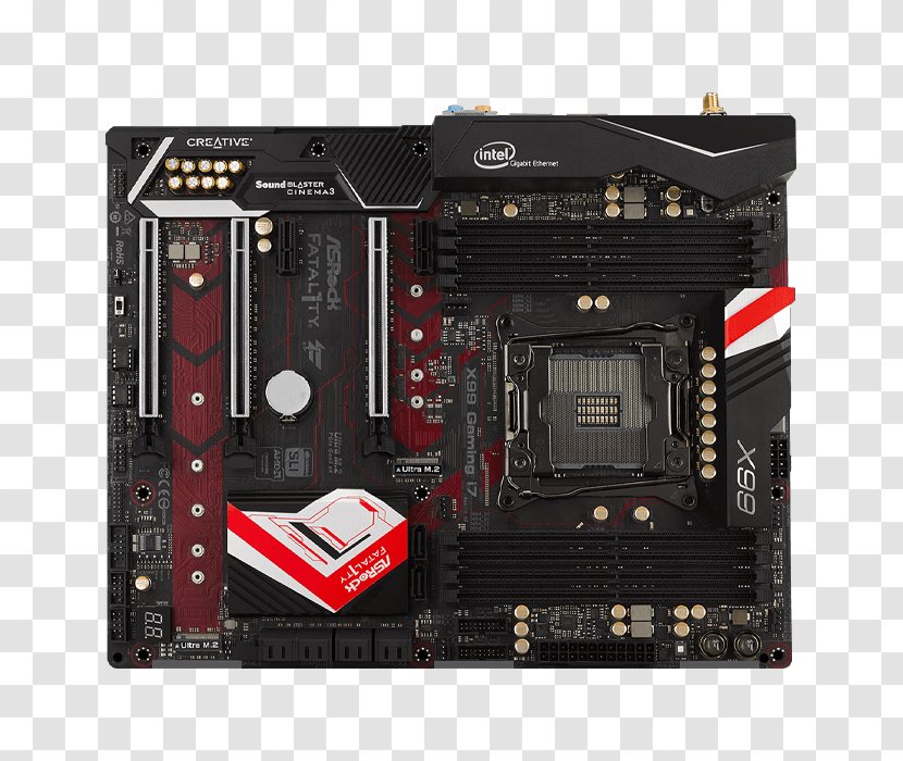 Asrock Lga2011v3 Intel X99 Ddr4 Sata3usb3.1 Wifiatx Motherboard P LGA 2011 - Johnathan Wendel Transparent PNG