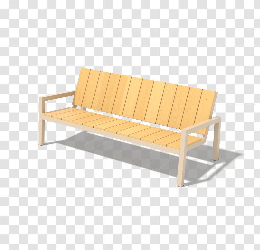 Bed Frame Bench Wood Line - Studio Couch Transparent PNG