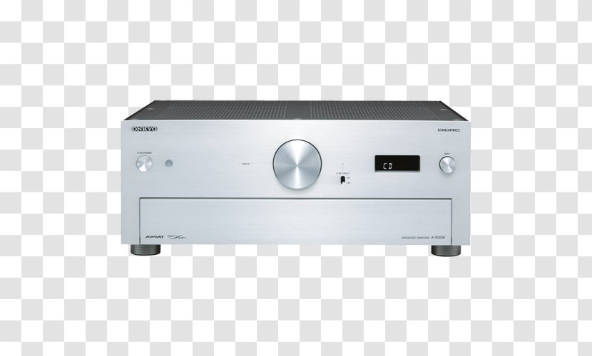 Onkyo A-9000R Elite Integrated Stereo Amplifier Audio Power - Heart - Yamaha Drums 9000 Transparent PNG