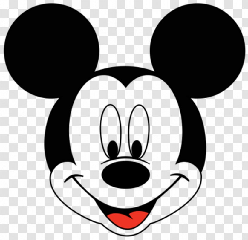 Mickey Mouse Minnie Goofy Pluto Donald Duck - Silhouette - Head Cliparts Transparent PNG